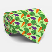 Happy Veggies Stropdas (Opgerold)