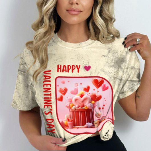 Happy Velentine's Day - Aanbiddende blikken T-shirt
