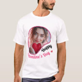 Happy Velentine's Day - Amoureuze Serenade T-shirt (Voorkant)