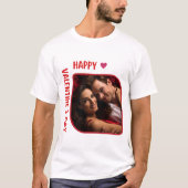 Happy Velentine's Day - Eeuwige Liefdesverhaal T-shirt (Voorkant)