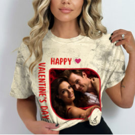 Happy Velentine's Day - Eeuwige Liefdesverhaal T-shirt