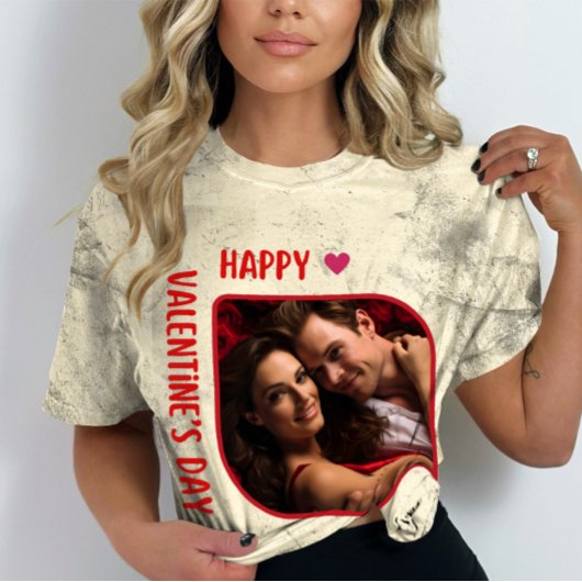 Happy Velentine's Day - Eeuwige Liefdesverhaal T-shirt