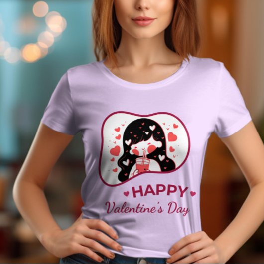 Happy Velentine's Day - Hart's Delight Love T-shirt