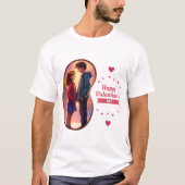 Happy Velentine's Day - Hart's Desire T-shirt (Voorkant)
