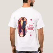Happy Velentine's Day - Hart's Desire T-shirt (Achterkant)