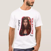 Happy Velentine's Day - Liefdesverhaal T-shirt (Voorkant)