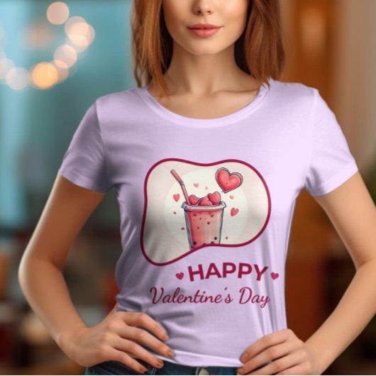 Happy Velentine's Day - Liefdevolle zielsverwant T-shirt