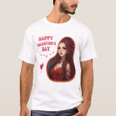 Happy Velentine's Day - Liefste Valentijn Liefde T-shirt (Voorkant)