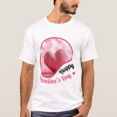 Happy Velentine's Day - Sweetheart's Embrace Dream T-shirt (Voorkant)