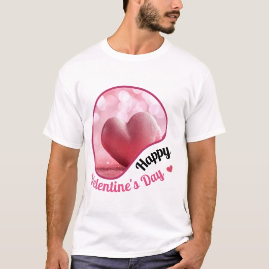 Happy Velentine's Day - Sweetheart's Embrace Dream T-shirt (Voorkant)