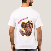 Happy Velentine's Day - Valentijns's Joy T-shirt (Achterkant)