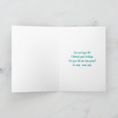 Happy verjaardagszuster wenskaarten kaart (Binnen)