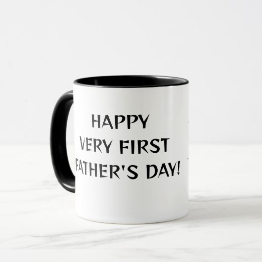 Happy Very First Vaderdag Mok (Voorkant links)