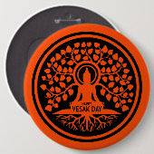 Happy Vesak Day Ronde Button 6,0 Cm (Voorkant /achterkant)