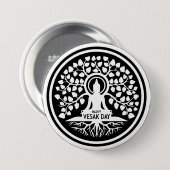 Happy Vesak Day Ronde Button 7,6 Cm (Voorkant /achterkant)