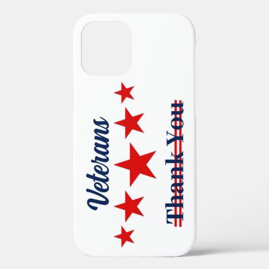 Happy Veterans Da Case-Mate iPhone Case (Achterkant)