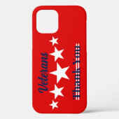 Happy Veterans Dag Case-Mate iPhone Case (Achterkant)