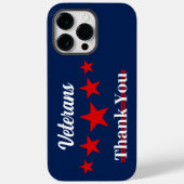 Happy Veterans Dag Case-Mate iPhone Case (Achterkant)
