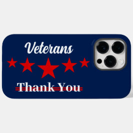 Happy Veterans Dag Case-Mate iPhone 14 Pro Max Hoesje