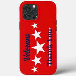 Happy Veterans Dag Case-Mate iPhone Case