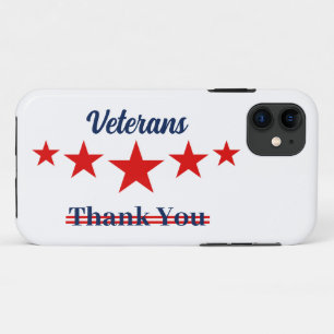 Happy Veterans Dag Case-Mate iPhone Case