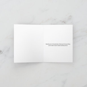 Happy Veterans Dag Dank je wel Bedankkaart