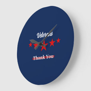 Happy Veterans Dag Grote Klok