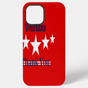 Happy Veterans Dag iPhone 12 Pro Max Hoesje