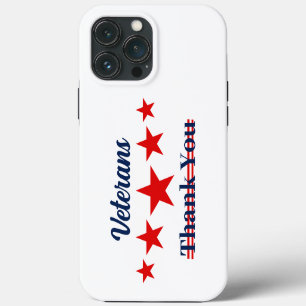 Happy Veterans Dag iPhone 13 Pro Max Hoesje