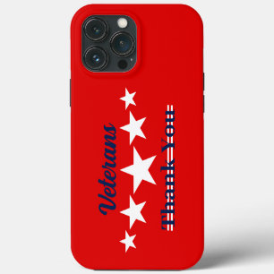 Happy Veterans Dag iPhone 13 Pro Max Hoesje