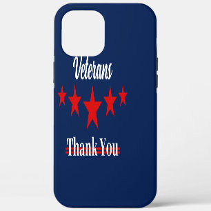 Happy Veterans Dag iPhone 12 Pro Max Hoesje