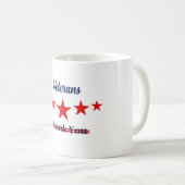 Happy Veterans Dag Koffiemok (Voorkant rechts)