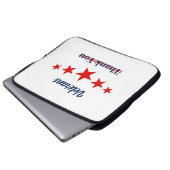 Happy Veterans Dag Laptop Sleeve (Voorkant onderkant)