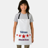 Happy Veterans Dag Schort (Insitu)