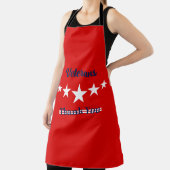 Happy Veterans Dag Schort (Insitu)