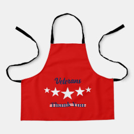 Happy Veterans Dag Schort