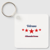 Happy Veterans Dag Sleutelhanger (Voorkant)
