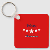 Happy Veterans Dag Sleutelhanger (Voorkant)