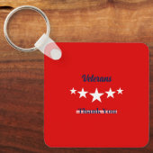 Happy Veterans Dag Sleutelhanger (Voorkant)