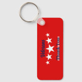 Happy Veterans Dag Sleutelhanger (Voorkant)