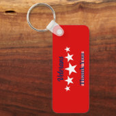 Happy Veterans Dag Sleutelhanger (Voorkant)