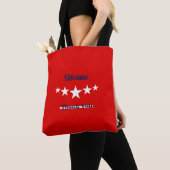 Happy Veterans Dag Tote Bag (Dichtbij)