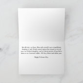 Happy Veterans Day Dochter wenskaart Kaart (Binnen)