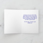 Happy Veterans Day Greeting card American Flag Kaart (Binnen)