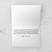 Happy Veterans Day neef patriottisch wenskaart Kaart (Binnen)