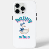 Happy Vibes Duck iPhone Case (Achterkant)