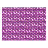 Happy Vibes Geweldige Regenboog & Eenhoorn Tafelkleed (Voorkant (Horizontaal))