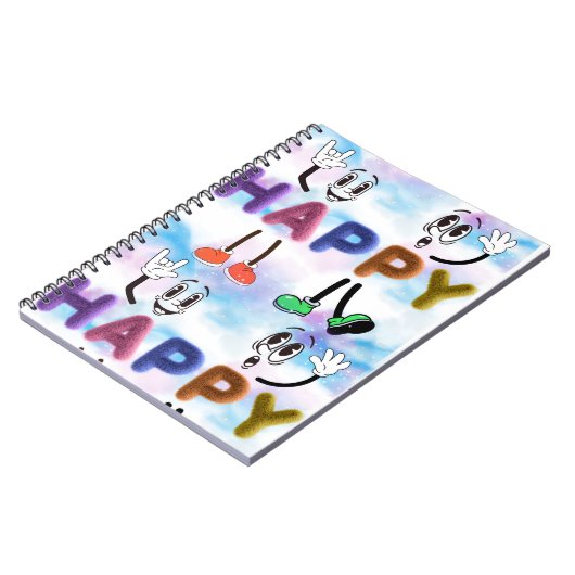 Happy Vibes Notitieboek (Linkerzijde)