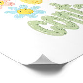 Happy Vibes Retro Smiles Are Contagious Poster (Hoek)