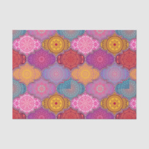 Happy Vibrant Tribal Bohemian Tissue Paper Tissuepapier